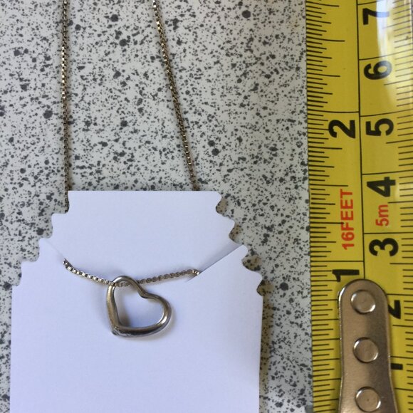 Floating heart pendant - Picture 5 of 5